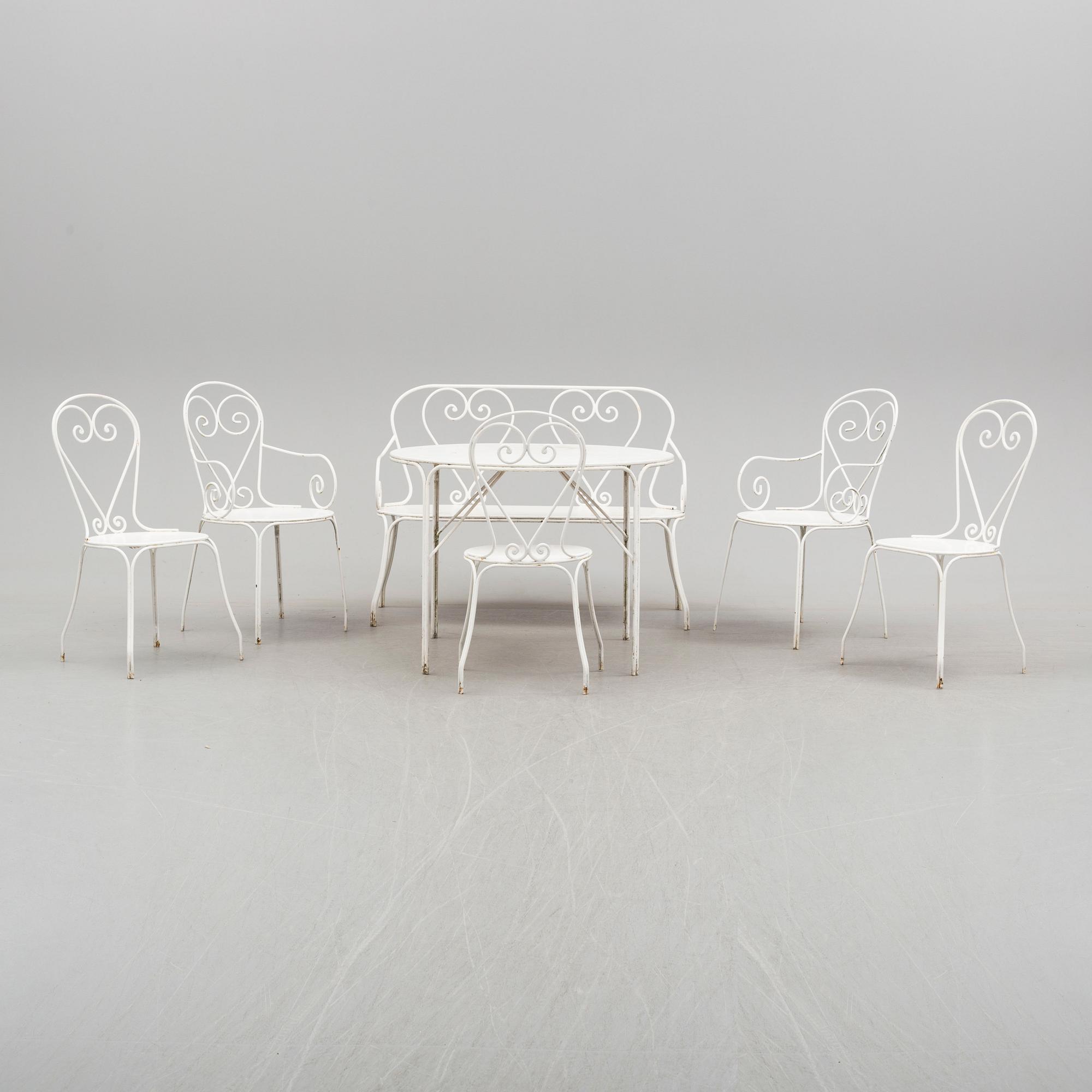 TRÄDGÅRDSGRUPP, 7 delar, 1900-talets första hälft.