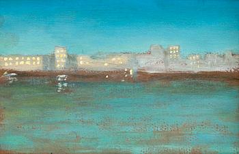 604. Beda Stjernschantz, VIEW FROM THE SHORE.