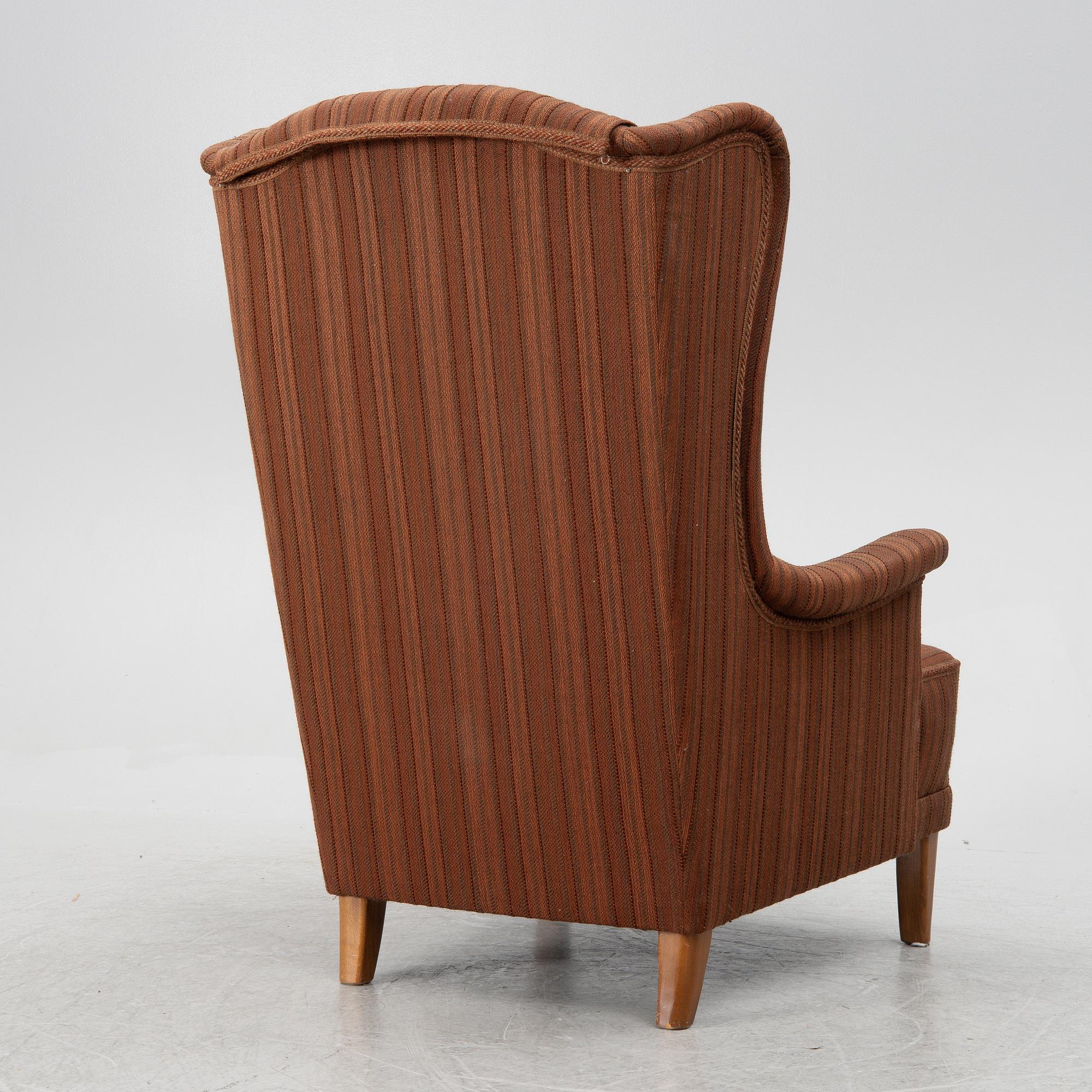 Carl Malmsten, a "Häggbom" armchair, AB O.H. Sjögren.