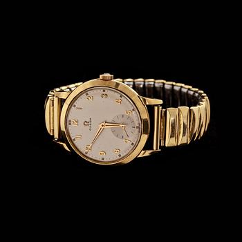 ARMBANDSUR, Omega, 14k guld. 1900-tal. Vikt 52 g.