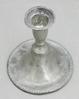 LJUSSTAKE, tenn, Carl Gustaf Malmborg, Stockholm, 1786.