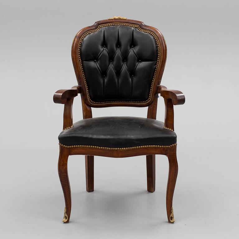 A late 19th century armchair.