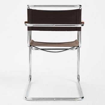 Marcel Breuer, armlänstol, modell "B34", Thonet, ca 1929-30.