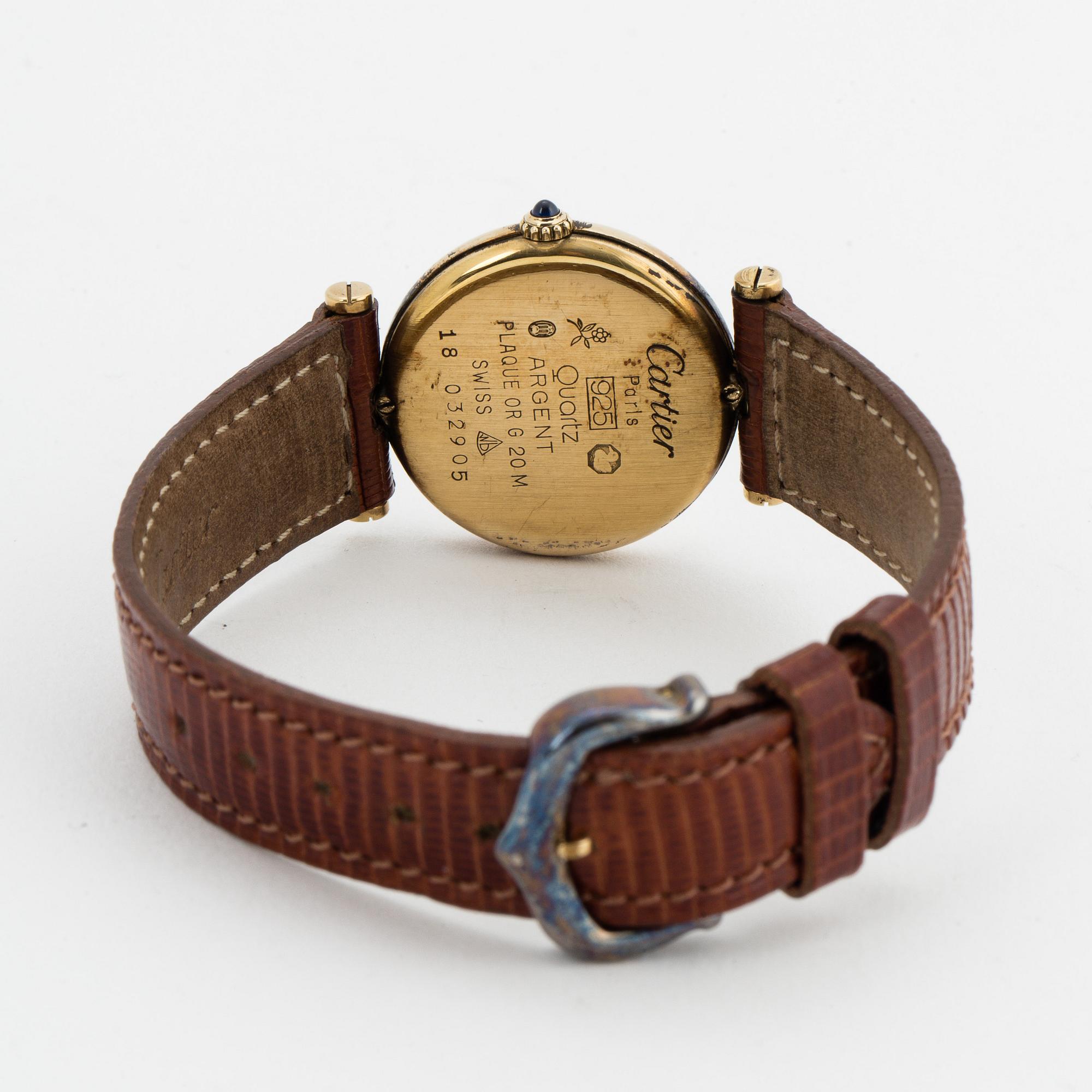 CARTIER, wristwatch, 24 mm.