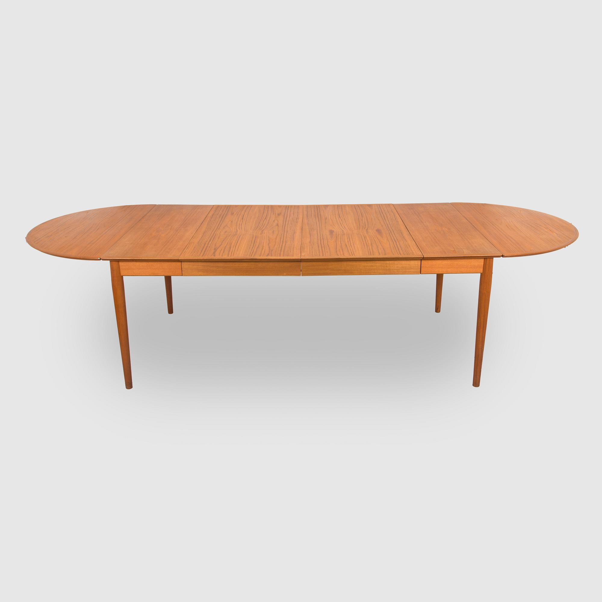 A 1960s dining table, Denmark.
