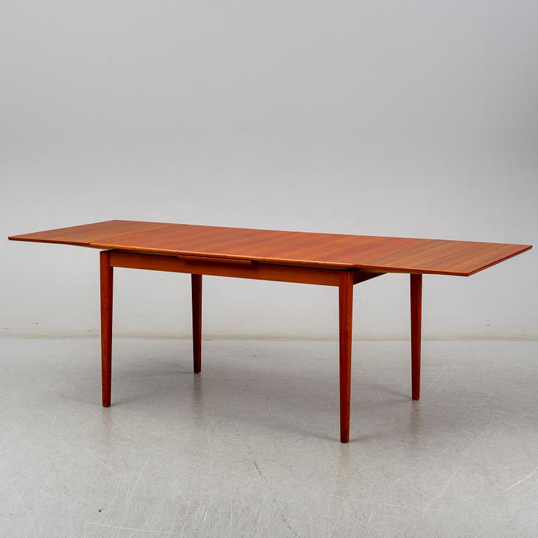 A second half of the 20th century teak dining table.