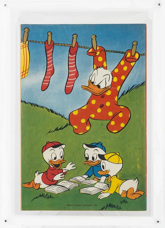 Comic book, "Donald Duck & Co" No. 10, 1950.