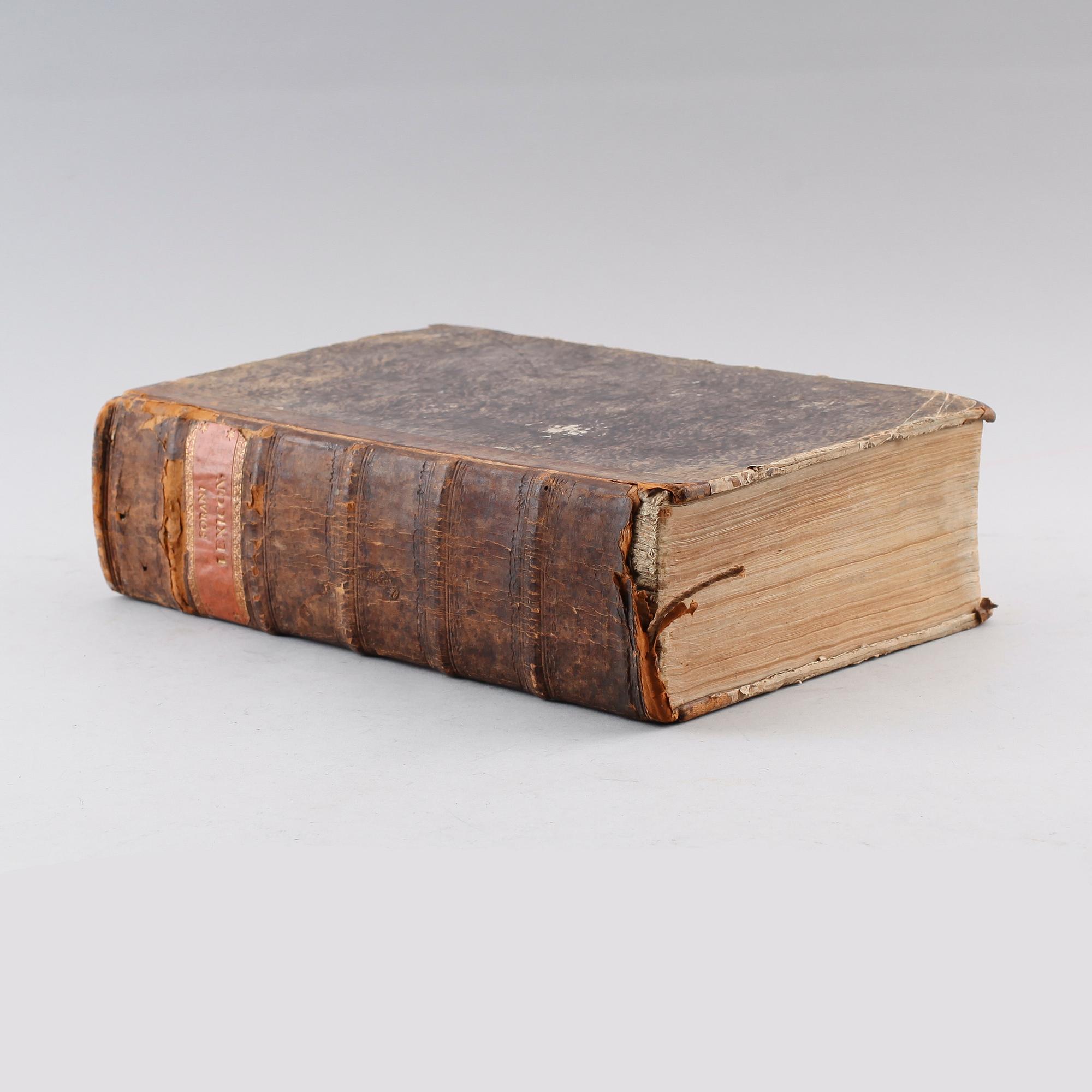 BOK: "Basilii Fabri Sorani Thesaurus Eruditionis Scholasticae", Christophori Cellarii, 1686.