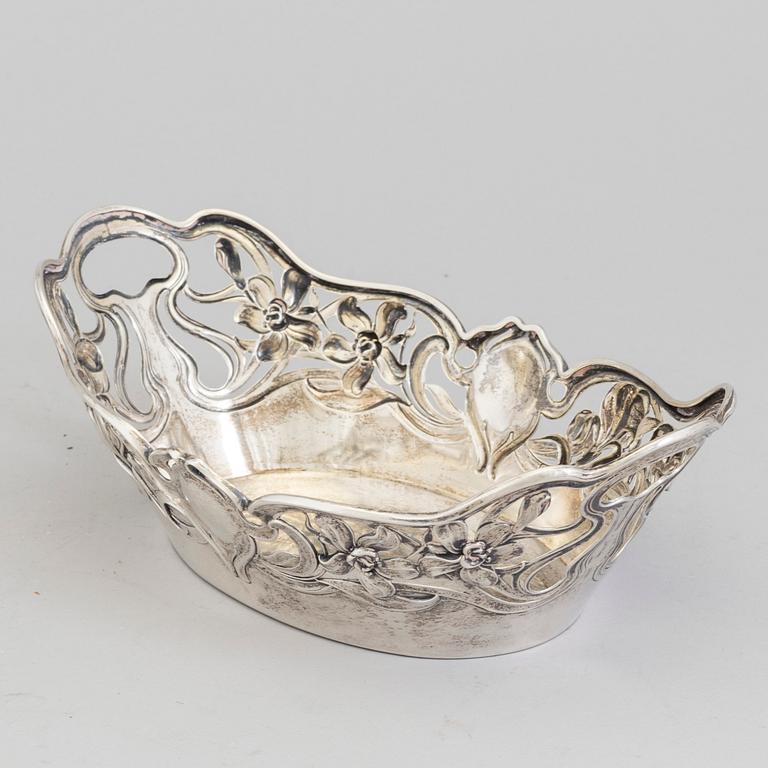 BOWL, silver, Art Nouveau, Germany, early 20th Century.