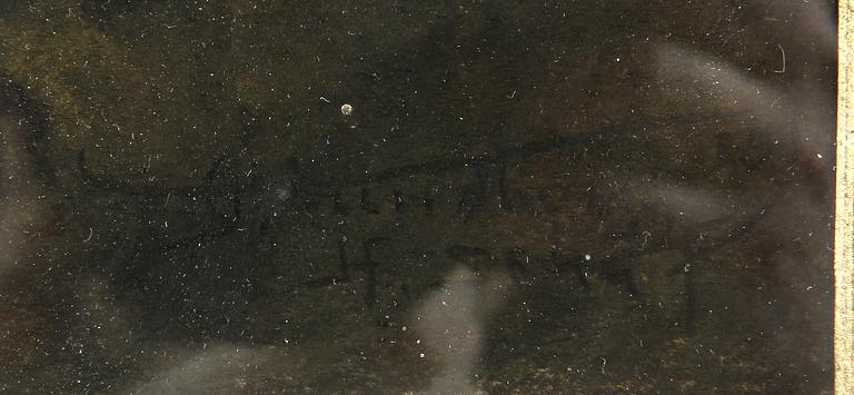 OKÄND KONSTNÄR, pastell, sign, G Lundborg? 1900-tal.