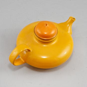 TEKANNA, porslin, "Pop", Inger Persson, Rörstrand, 1900-talets andra hälft.