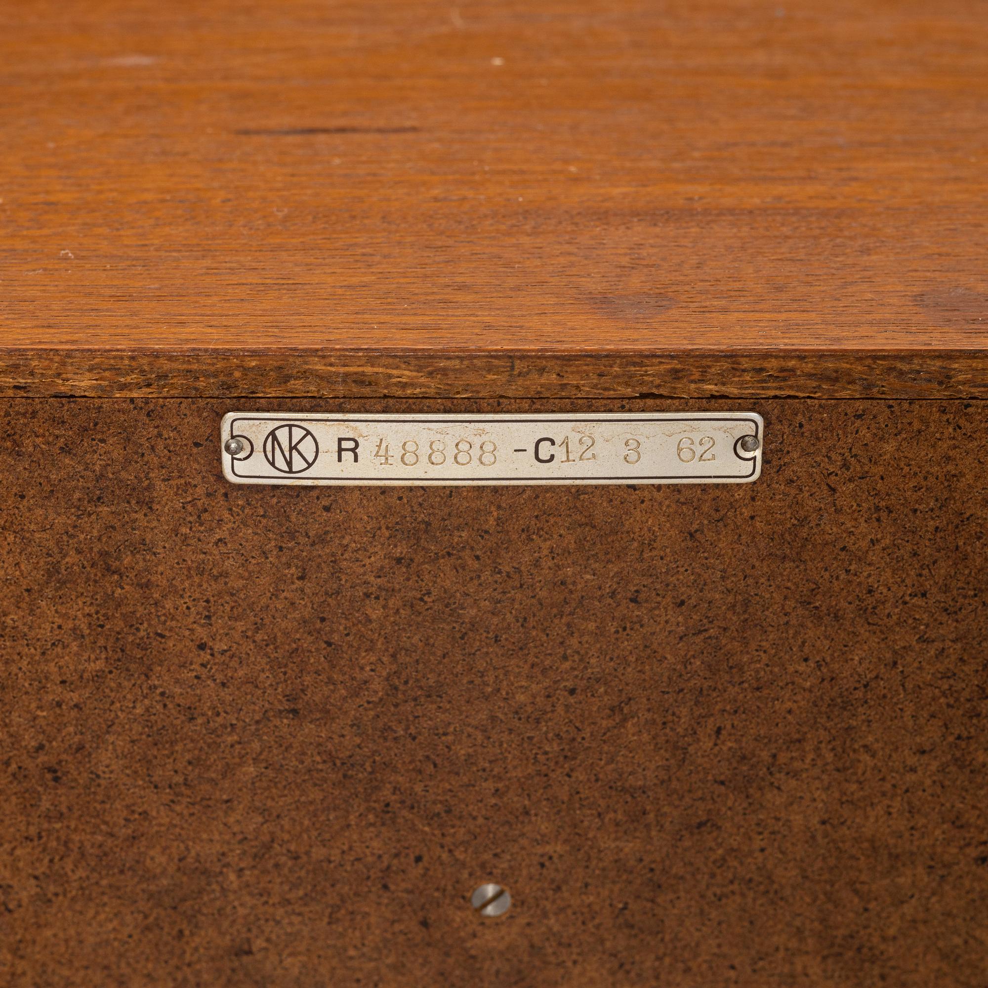 David Rosén, a set of two chest of drawers, the "Futura"-series, Nordiska Kompaniet, 1950s.