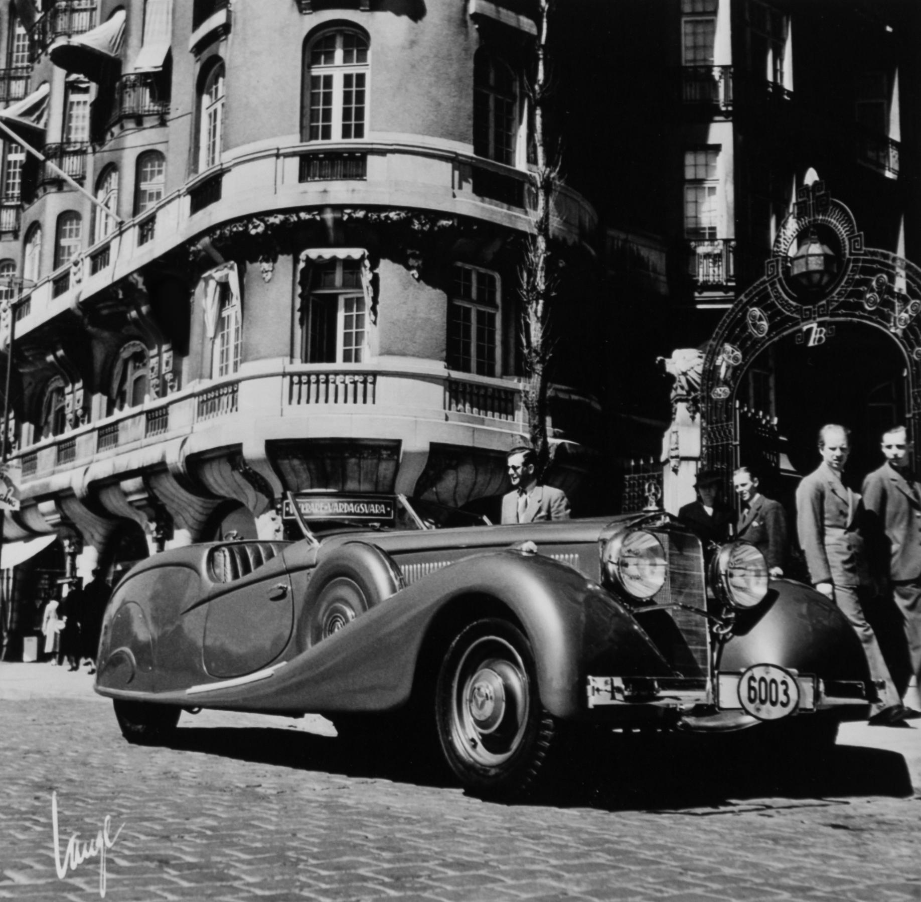 Åke Lange, "Mercedes Benz Strandvägen 7".