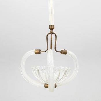 Ercole Barovier, probably ceiling lamp from the 1940s.