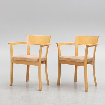 Åke Axelsson, a set of six model 'S-233' chairs, Gärsnäs, 1980's.