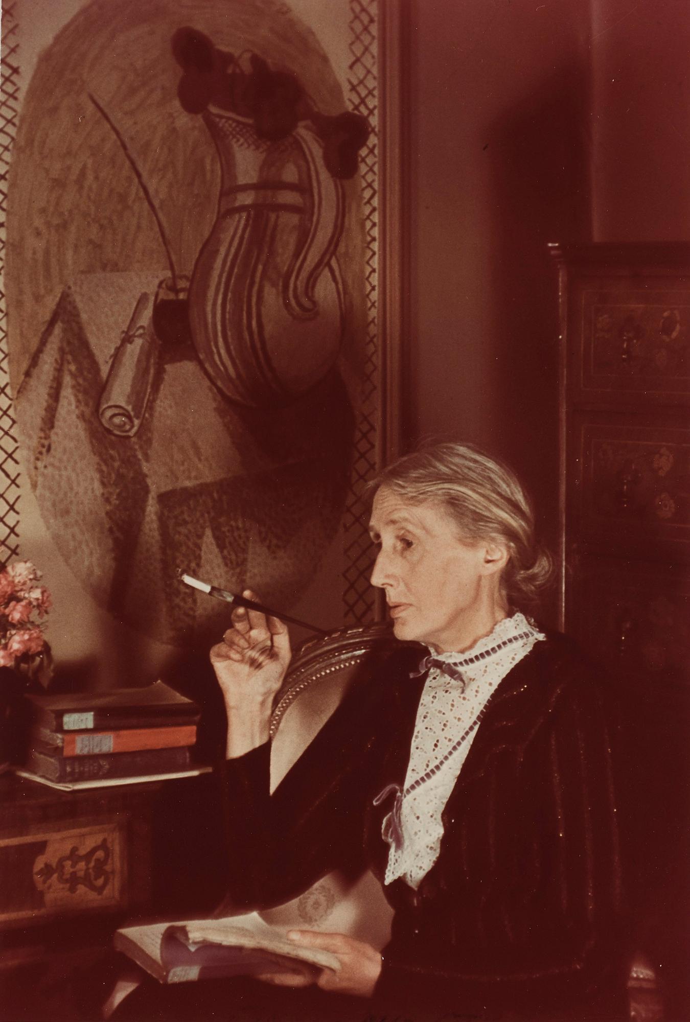 Gisèle Freund, "Virginia Woolf, 1939".