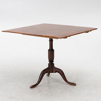 A folding table, Mälardalen, first half of the 19th century.
