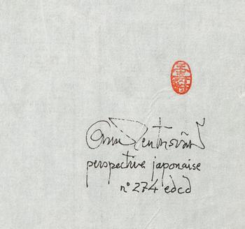 Oscar Reutersvärd, "Perspective Japonaise no 274edcd".