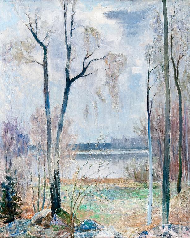 Lennart Segerstråle, TREES BY THE SHORE.