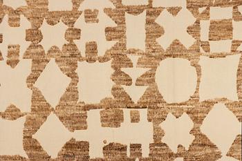 A Morocco carpet, c. 378 x 276 cm.