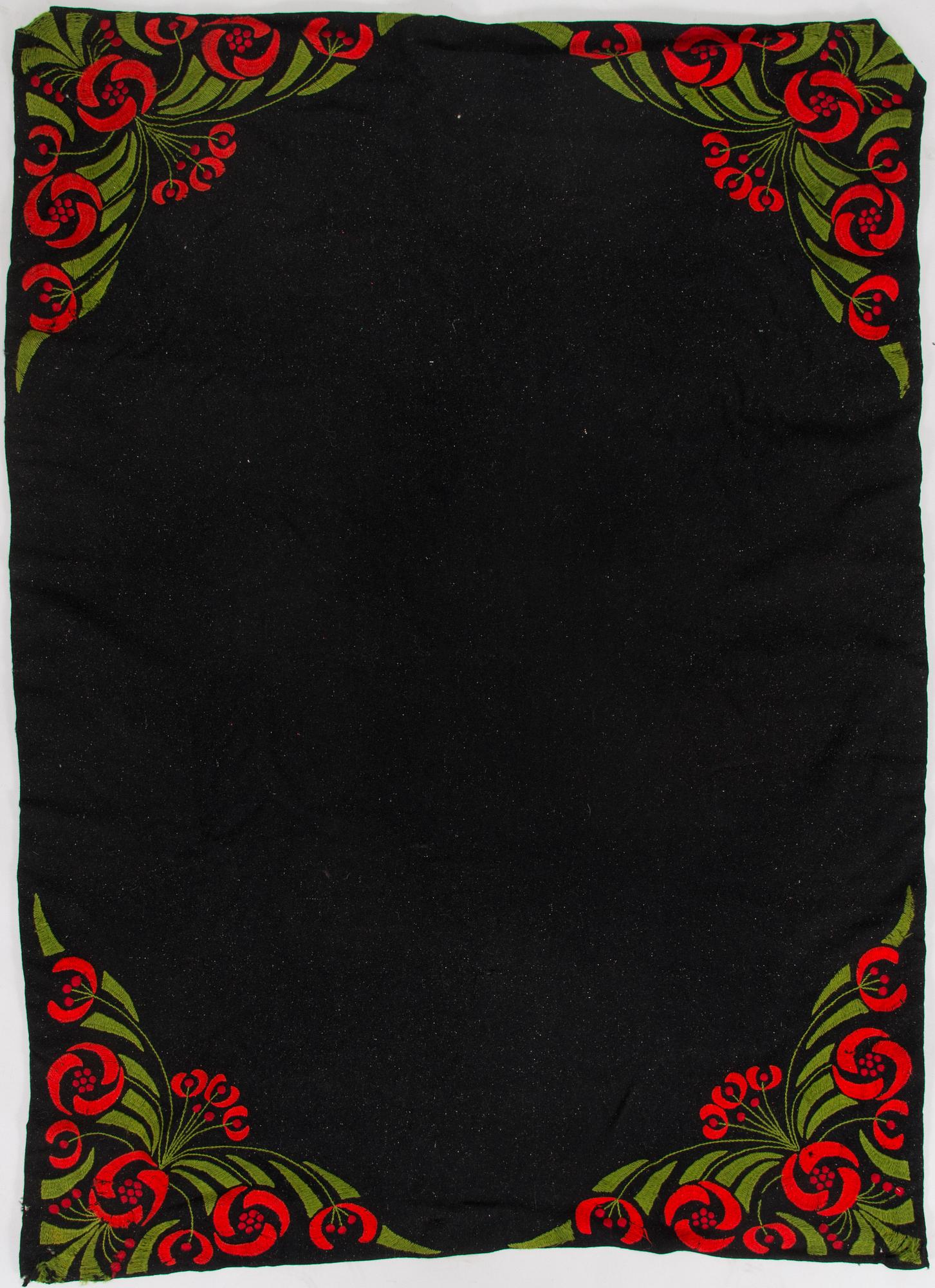 Matto/ Joulukuusenmatto 1900-luvun alku. Noin 170 x 120 cm.
