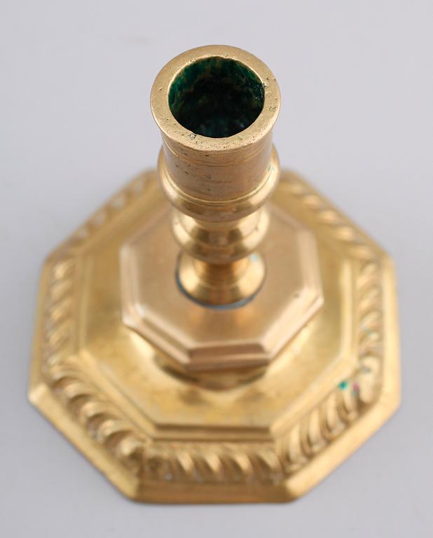 LJUSSTAKE, barock, 1700-tal.