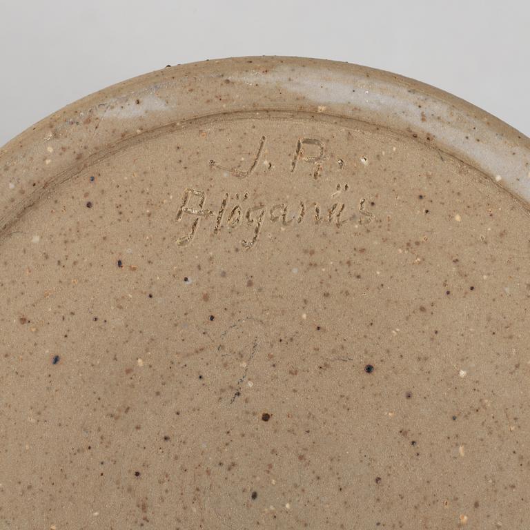 John Andersson, Höganäs and Jörgen Wulff, two stoneware vases, mid 20th Century.