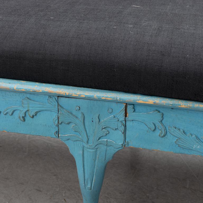 Bänk, rokoko, 1700-tal.