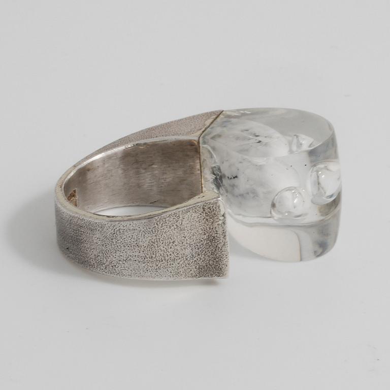 BJÖRN WECKSTRÖM, Lapponia, 1972, a ring.