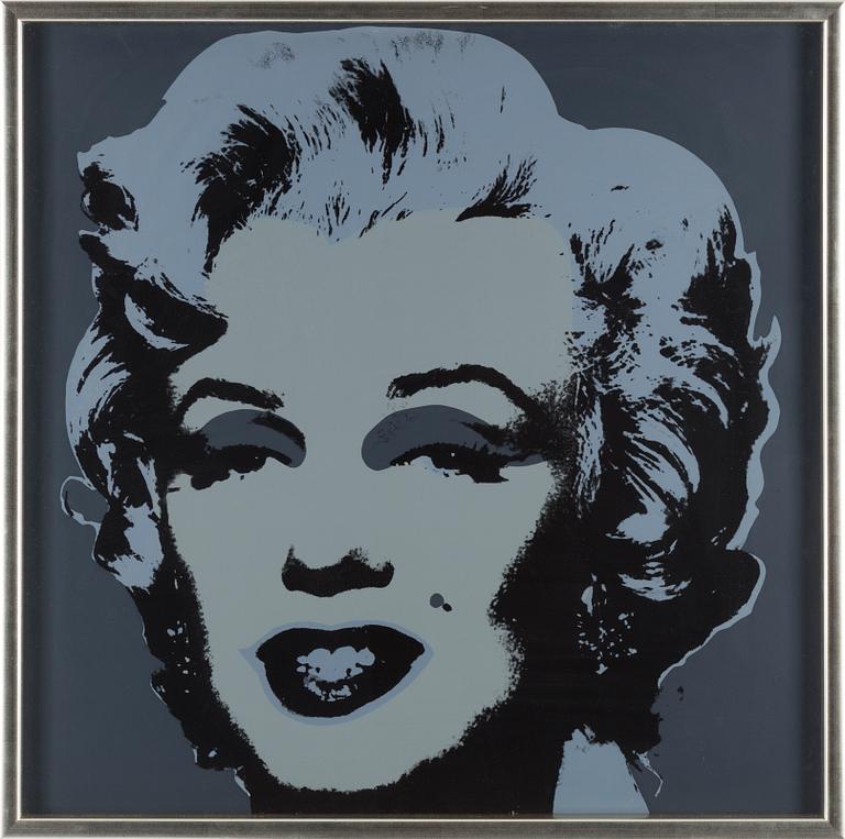 ANDY WARHOL, efter, serigrafi, utgiven av Sunday B. Morning.