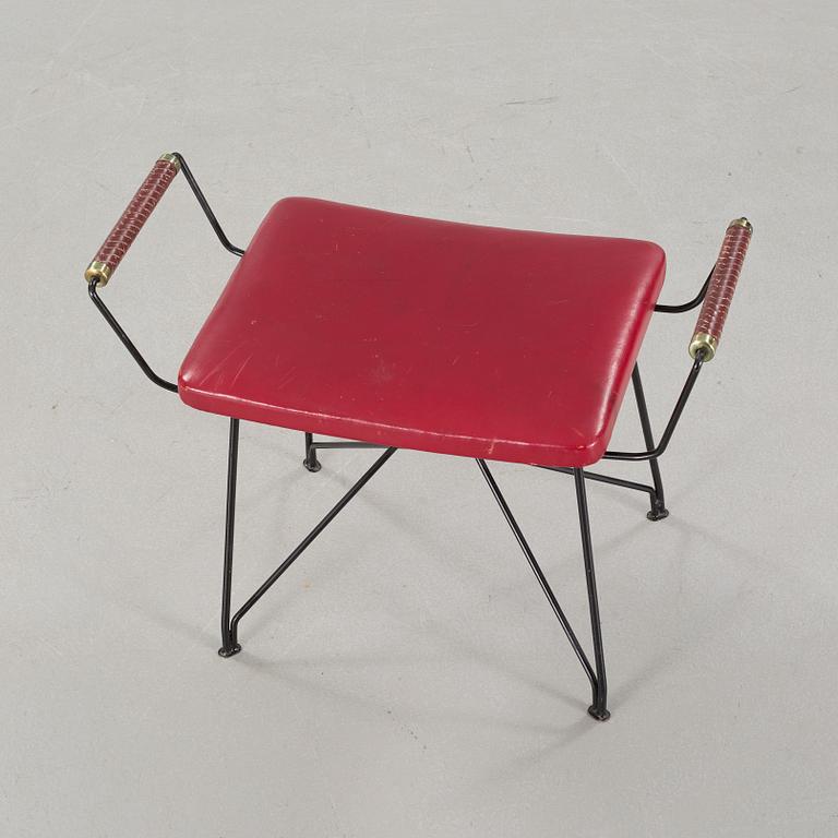 A mid 20th century stool by Hans Agne Jakobsson, Åhus.