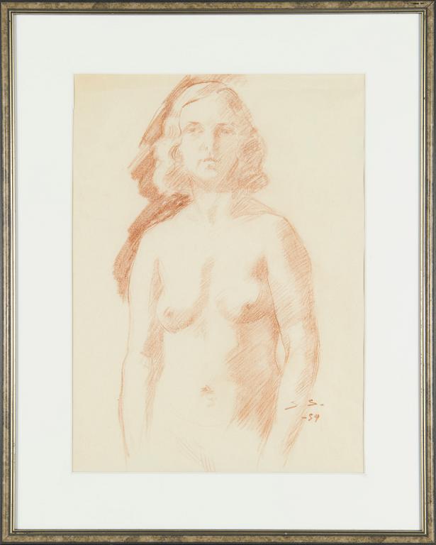 Santeri Salokivi, Nude model.
