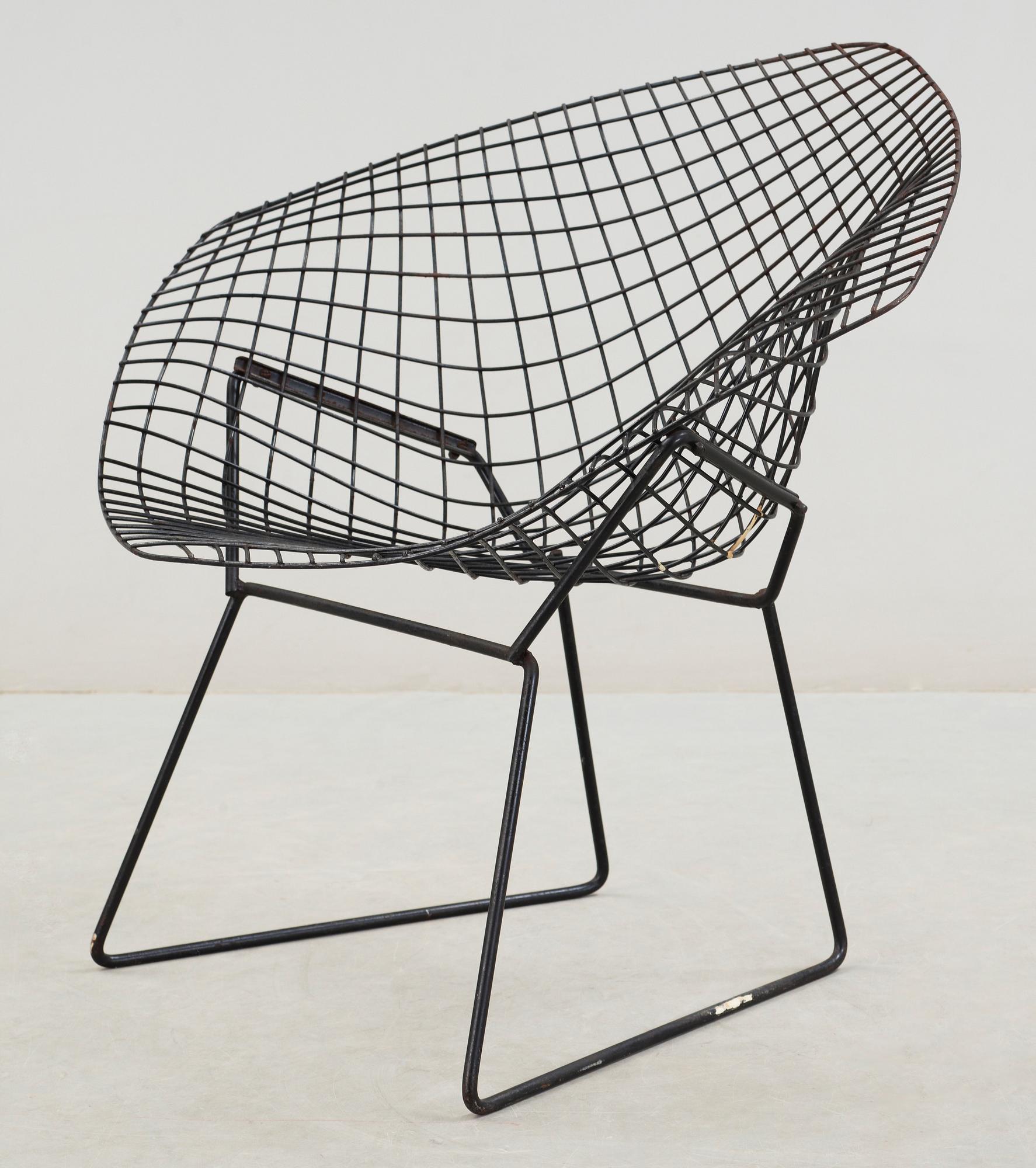 STOL, Diamond Chair, Harry Bertoia.