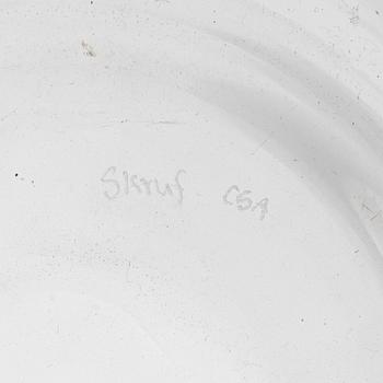 Carina Seth Andersson, a 'Pallo' glass vase, Skruf.