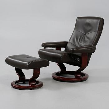 FÅTÖLJ med FOTPALL, "Stressless", Mio, 2007.