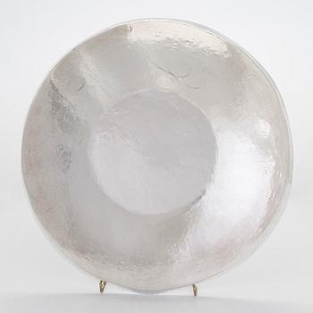 Tapio Wirkkala, skålfat, silver, Kultakeskus, Tavastehus 1964.