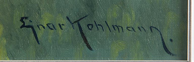 Ejnar Kohlmann, Insjölandskap.