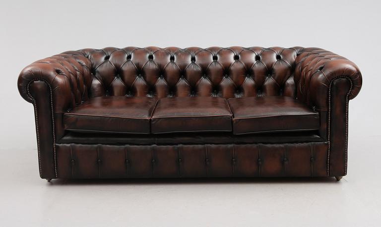 SOFFA, Chesterfieldmodell, 1900-talets andra hälft.