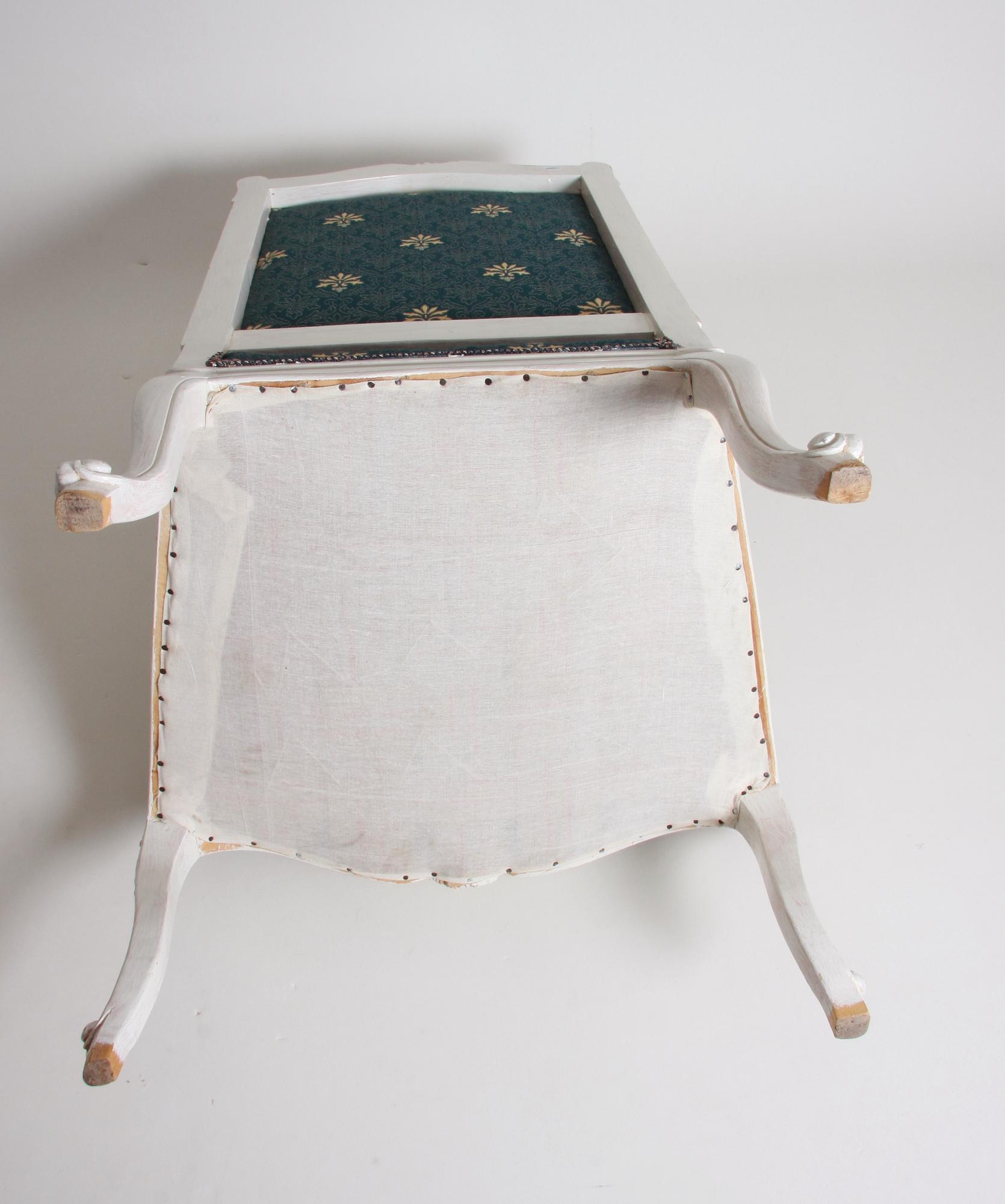 KARMSTOLAR, ett par, louis XV-stil.