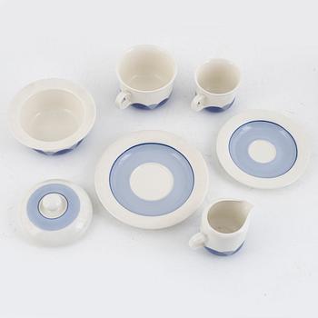 Service parts, 59 pieces, porcelain, "Pudas Arctica", Arabia.