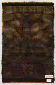 Lilli Kollin, rya, för Neovius, Finland. Ca 174x114 cm.