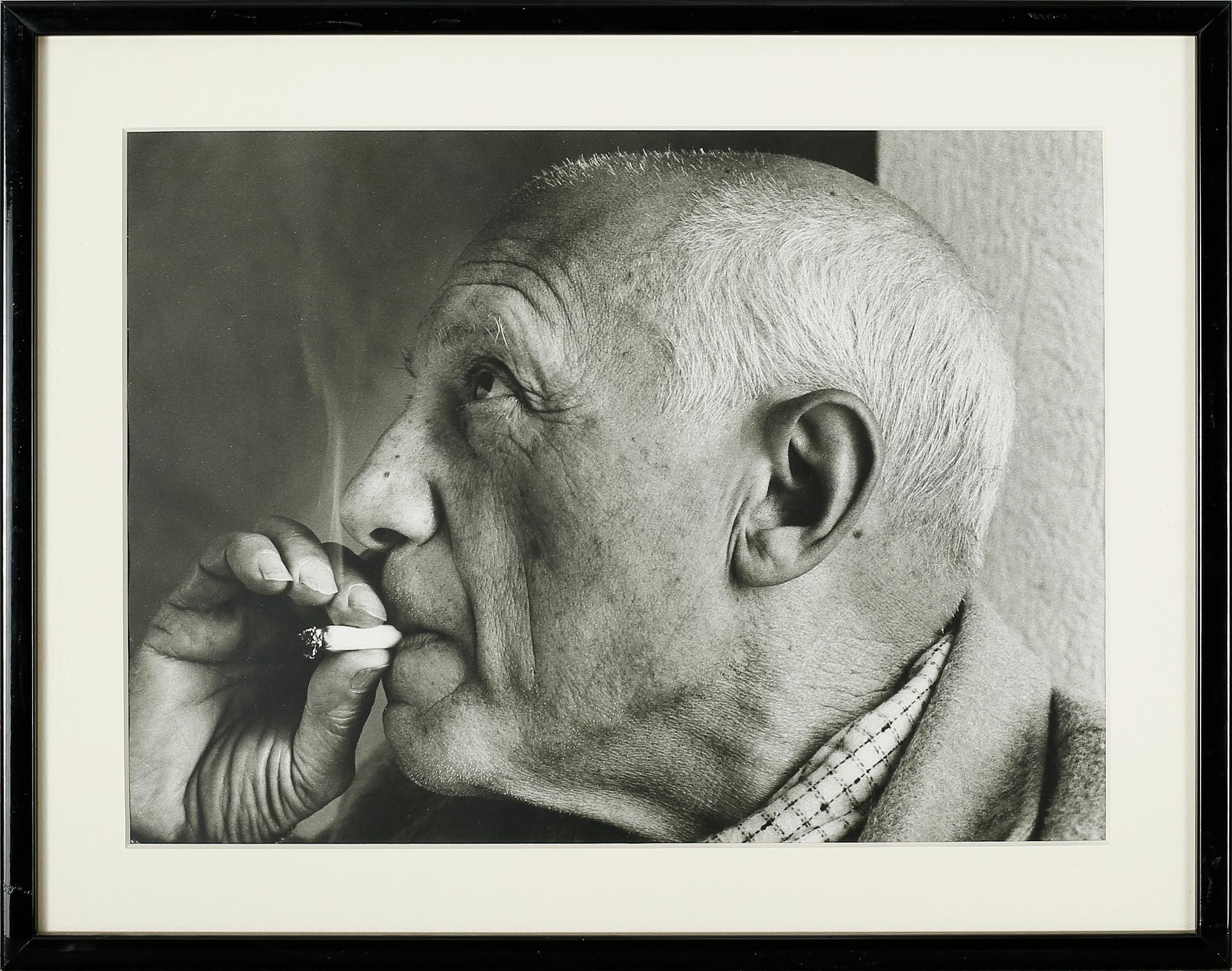 silver gelatin photograph, signed.