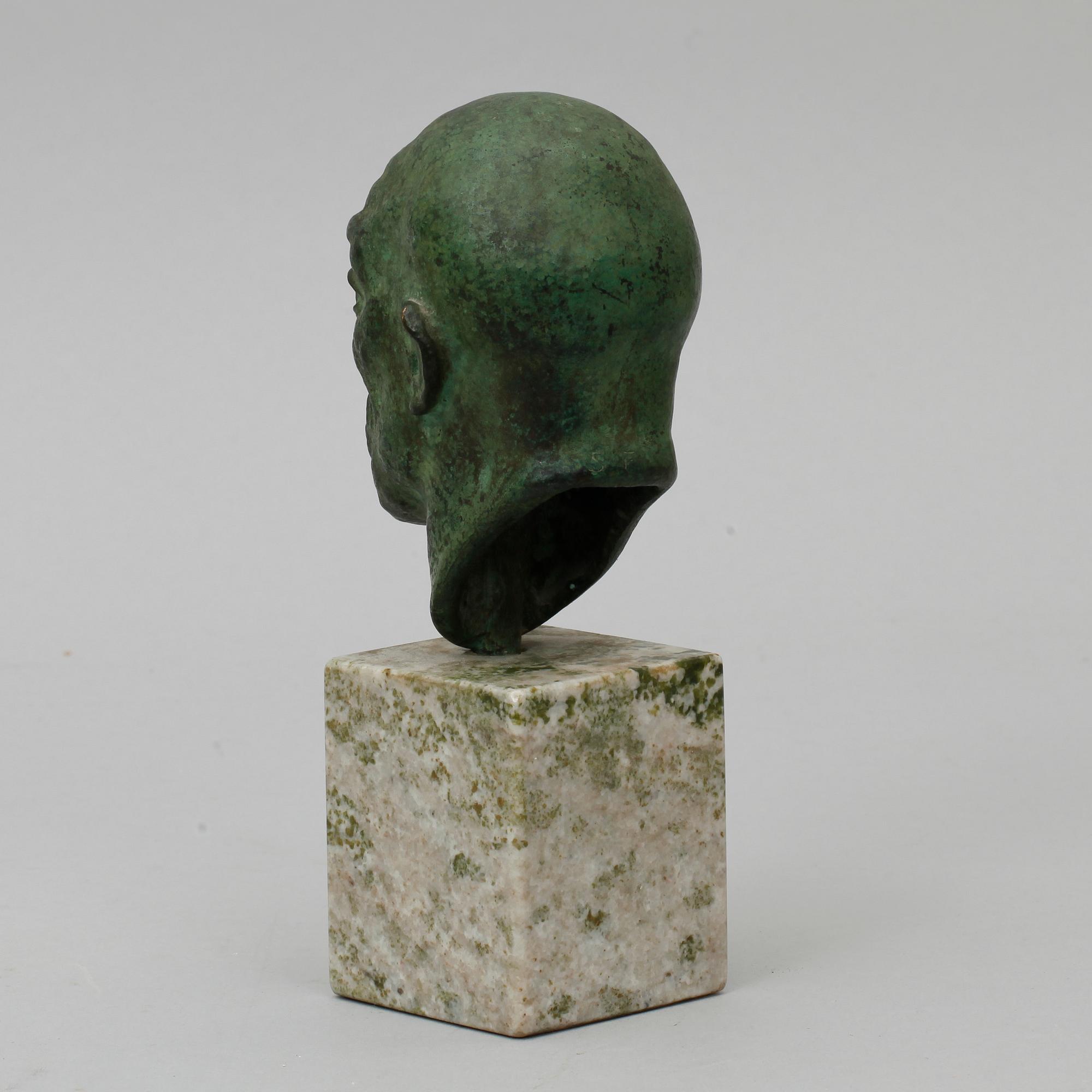 OKÄND KONSTNÄR, skulptur, brons, osign.