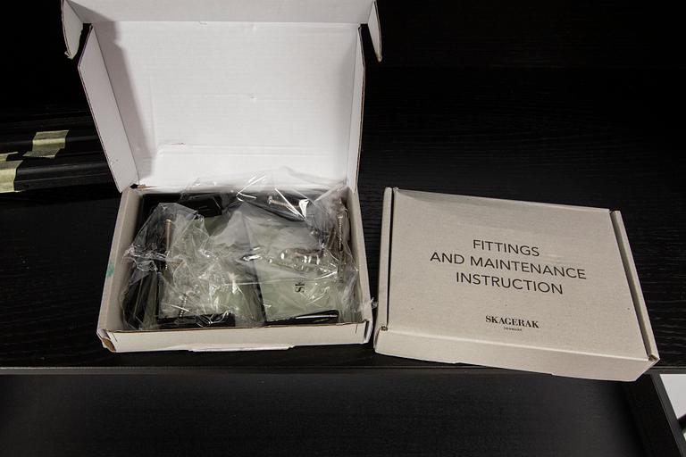 A Skagerak Vivlio book shelf 21st century.