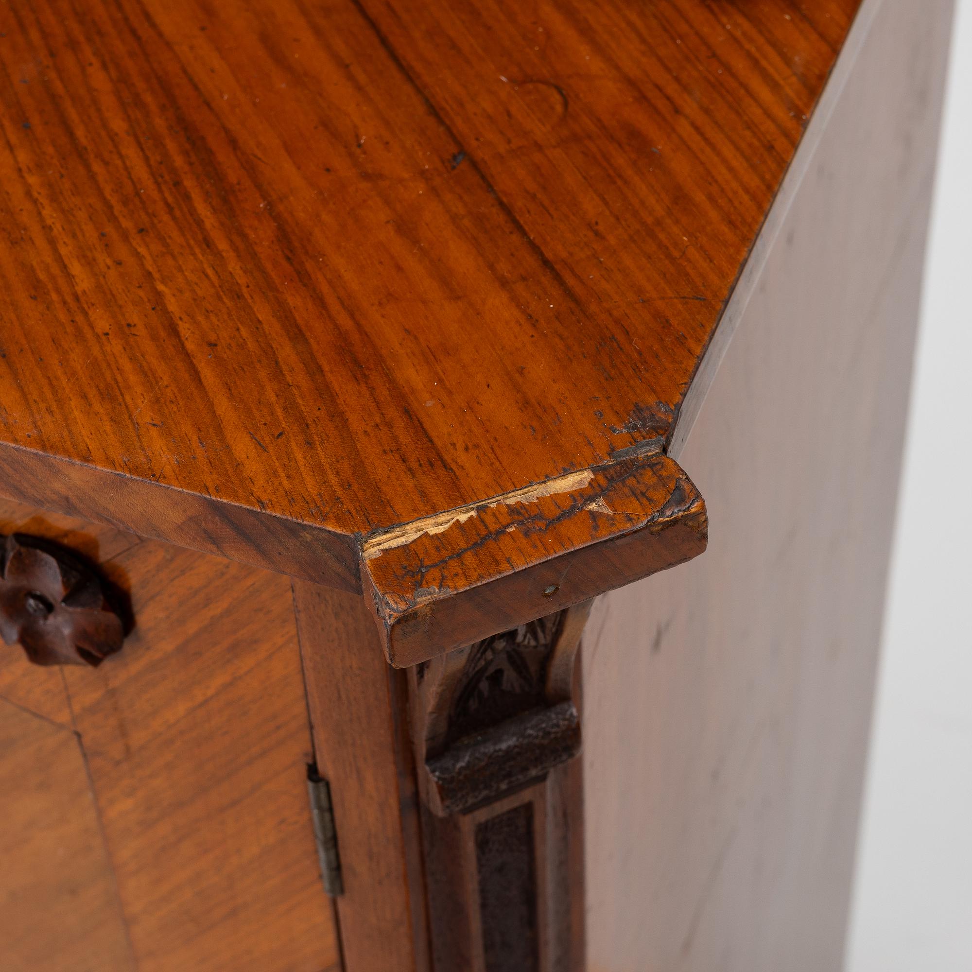 A book cabinet, late 19th Century.
