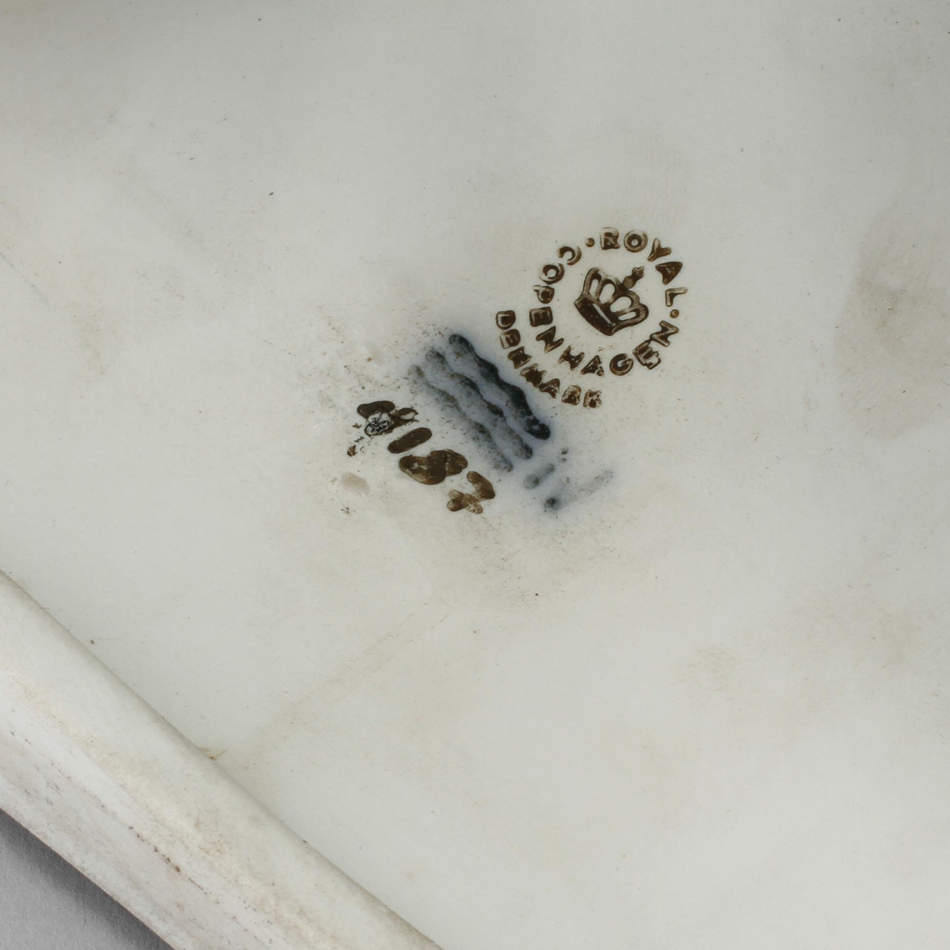 FIGURIN, porslin, Holger Christiansen, Royal Copenhagen, 1900-talets andra hälft.