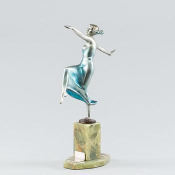 OTTO HAFENRICHTER, Art Deco Bronce sculpture Otto Haffenrichter.