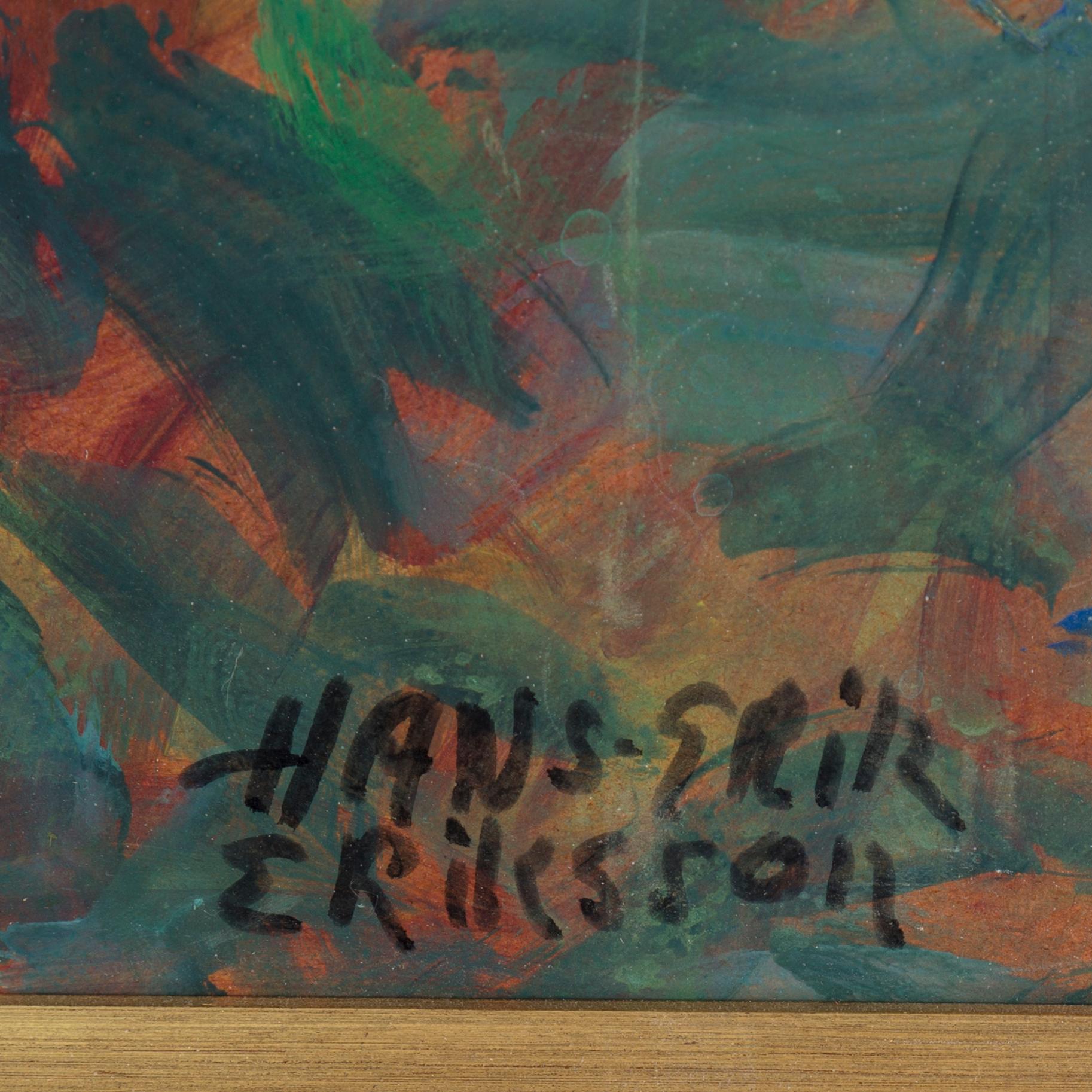 HANS-ERIK ERIKSSON, oil on panel, signed.