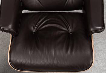 CHARLES & RAY EAMES, a Lounge Chair and Ottoman, Vitra, 2010's.