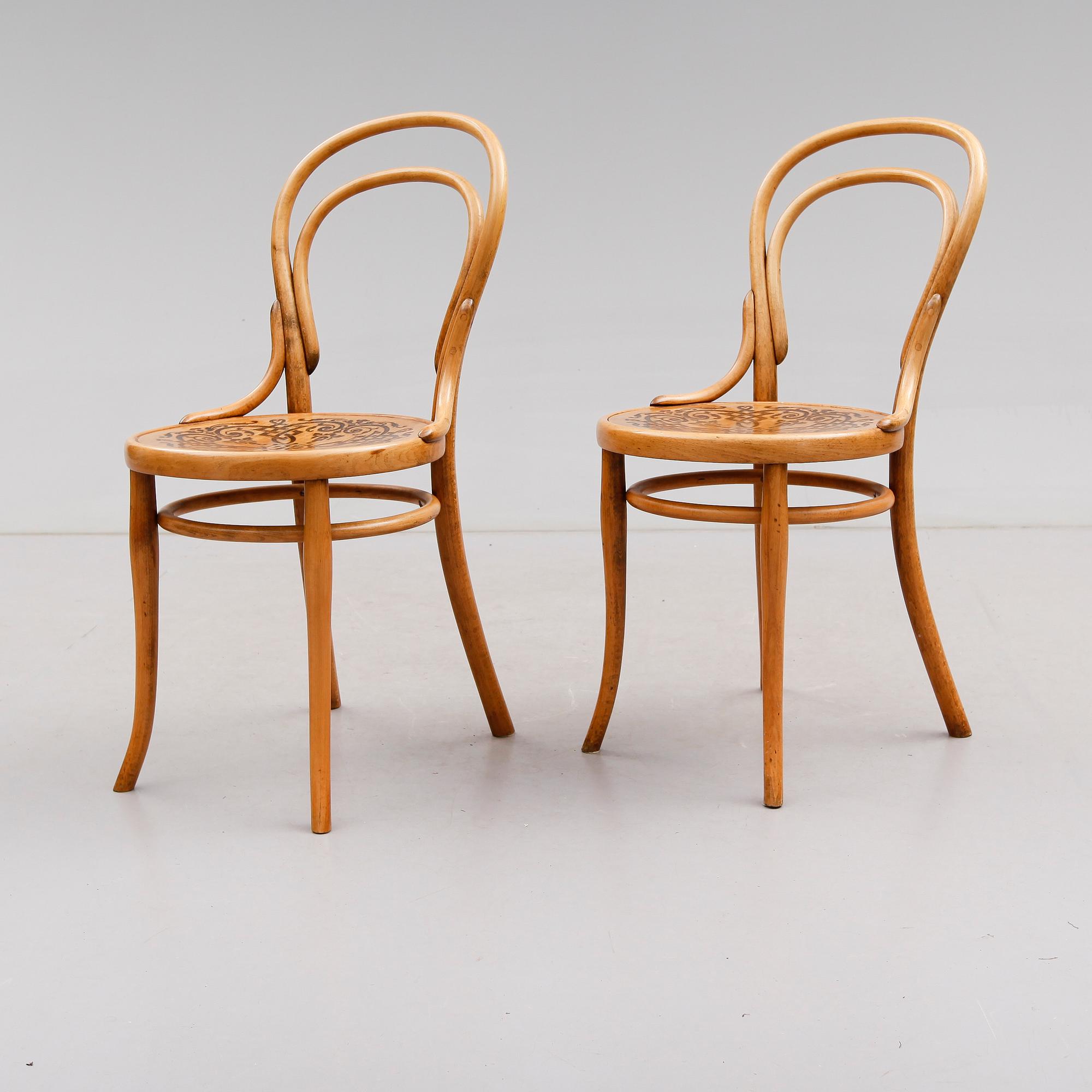 STOLAR, 2 st, Thonet, 1900-talets början.